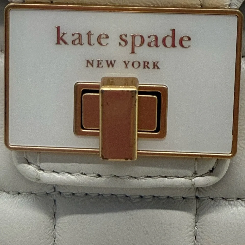 Kate Spade Evelyn Quilted Small Backpack in Ivory - Picture 8 of 12